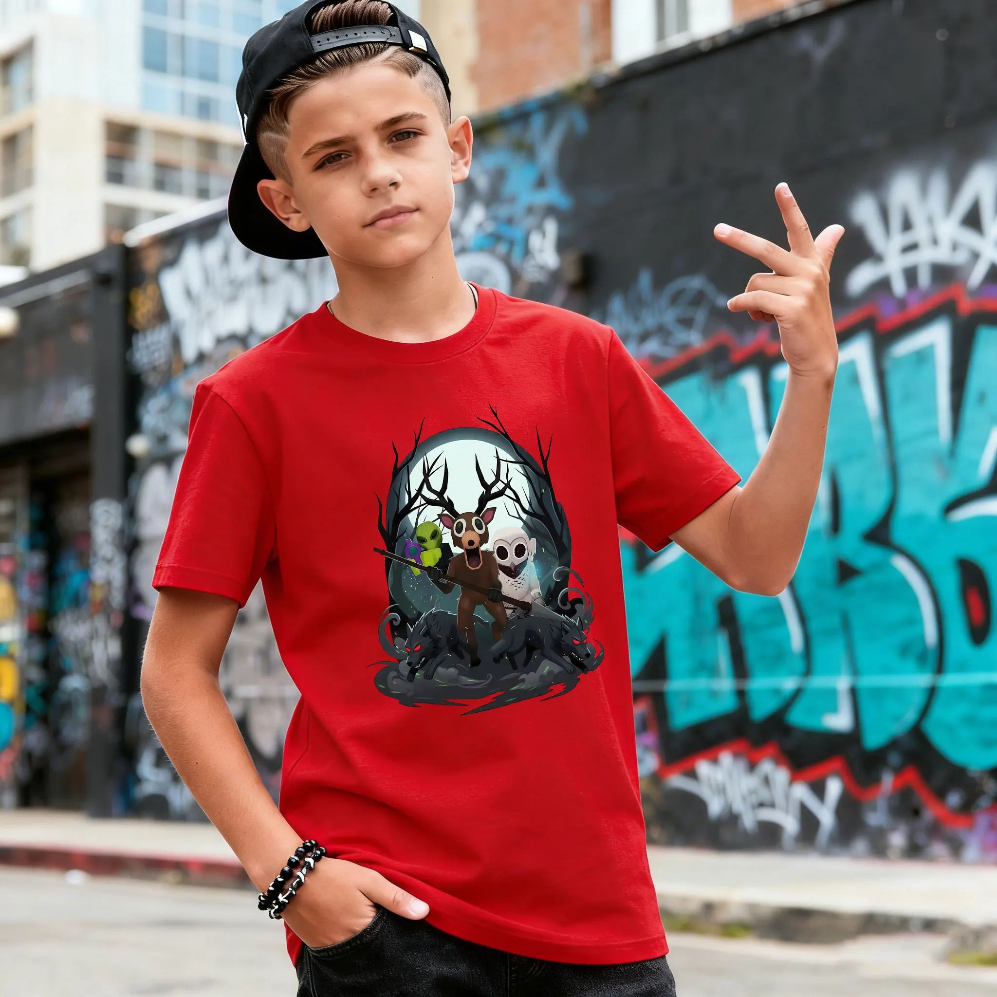 Cozy Summer Cartoon t-shirts