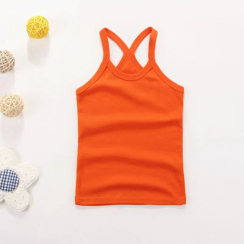 Summer Cotton Girls Vest