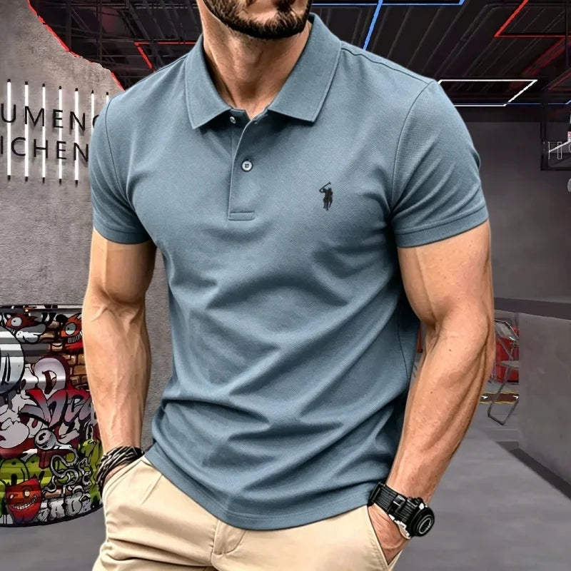 Classic Short-Sleeve Cotton Polo
