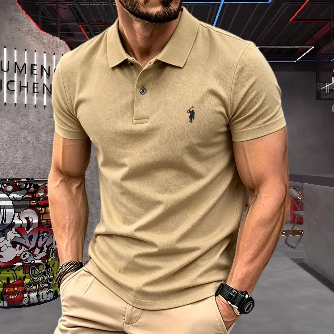 Classic Short-Sleeve Cotton Polo
