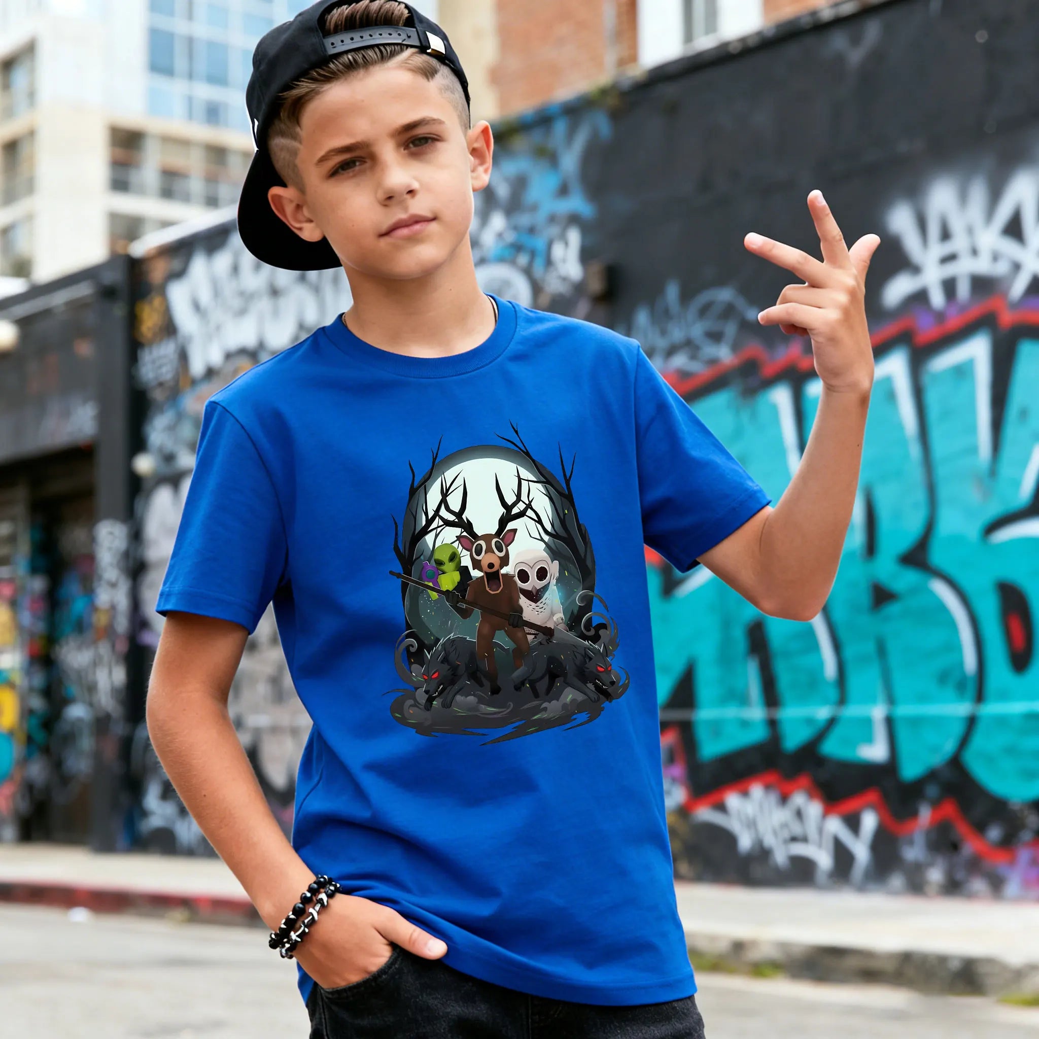 Cozy Summer Cartoon t-shirts