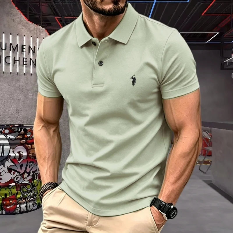 Classic Short-Sleeve Cotton Polo