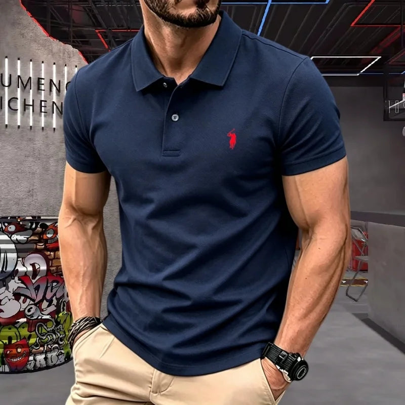 Classic Short-Sleeve Cotton Polo