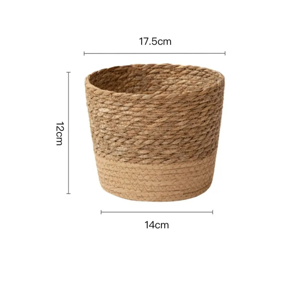Woven Flower Pot Creative Flower Planters With Removable Legs Durable