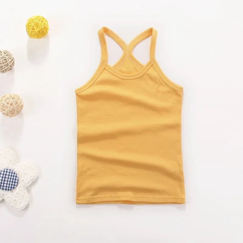 Summer Cotton Girls Vest