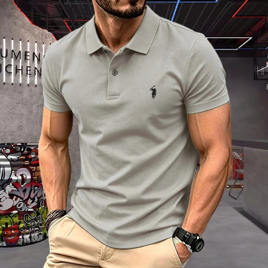 Classic Short-Sleeve Cotton Polo