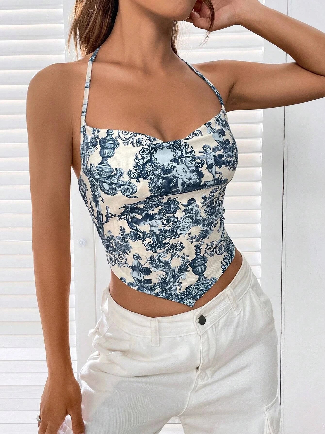 Women Summer Camisole Crop Tops