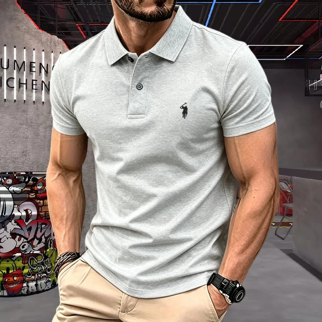 Classic Short-Sleeve Cotton Polo