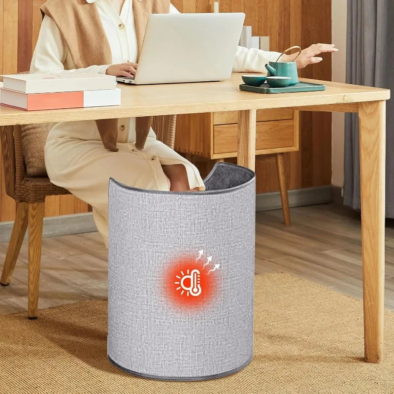 Silent Foldable Leg Warmer Pro - Under Desk Foot Warmer
