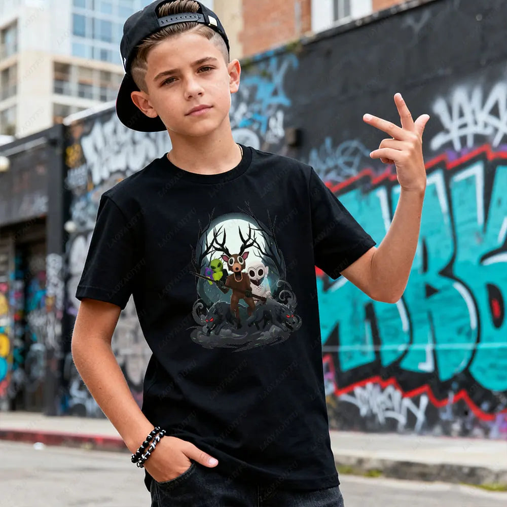 Cozy Summer Cartoon t-shirts