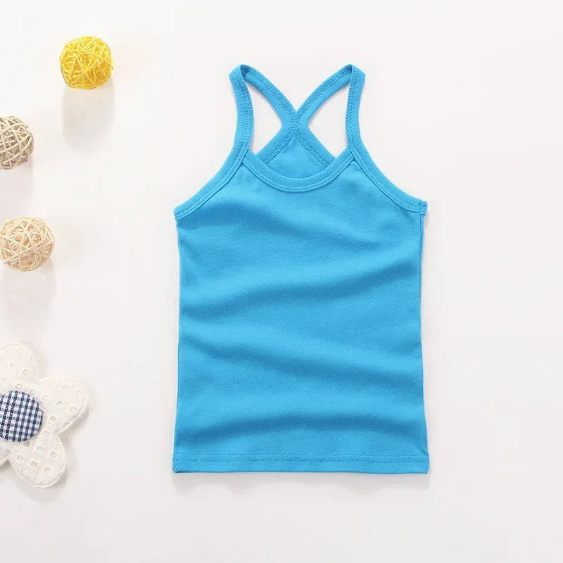 Summer Cotton Girls Vest