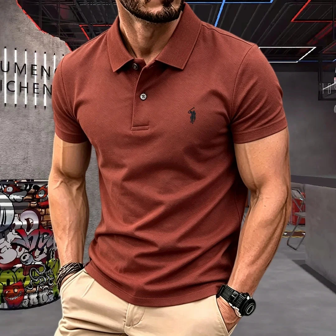 Classic Short-Sleeve Cotton Polo