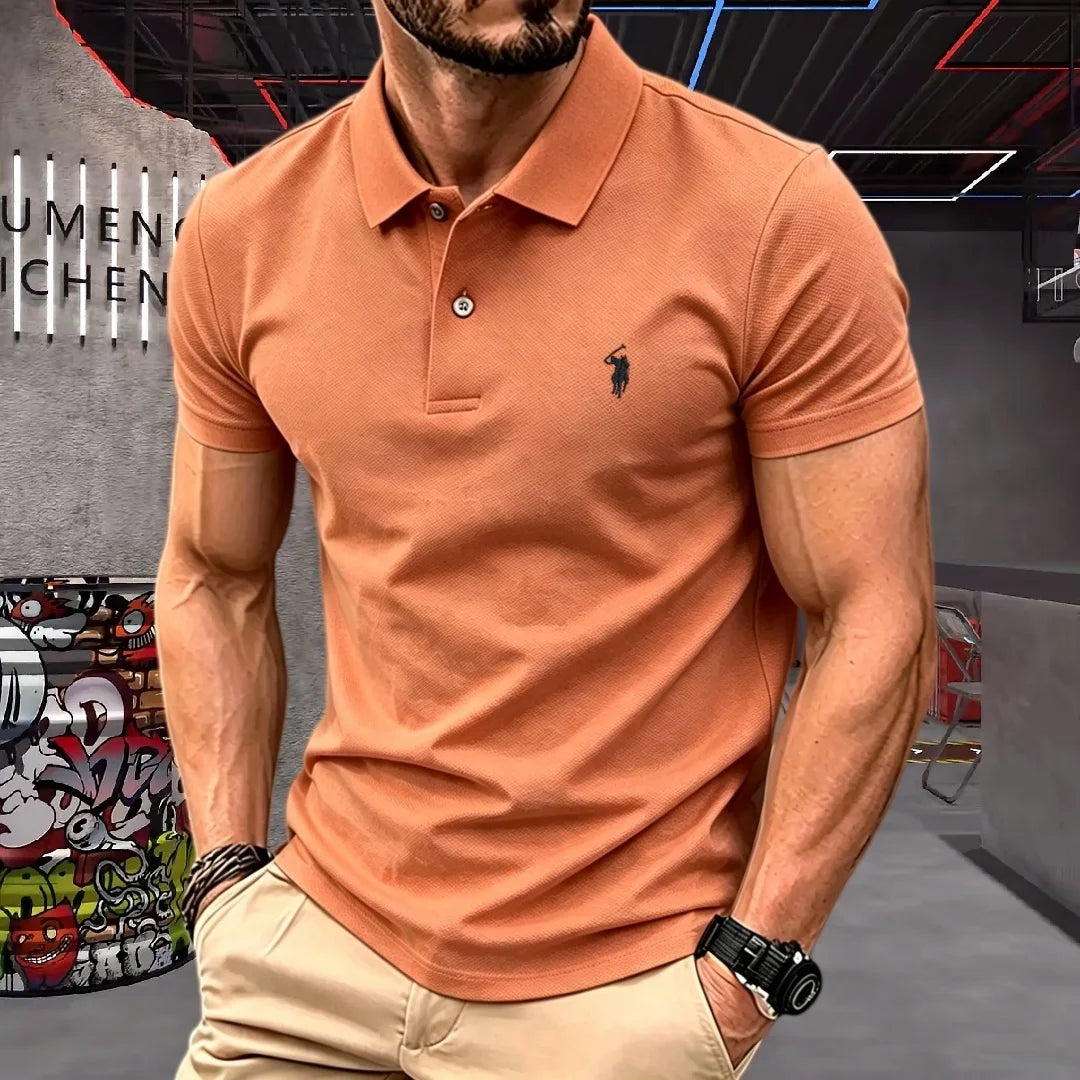 Classic Short-Sleeve Cotton Polo
