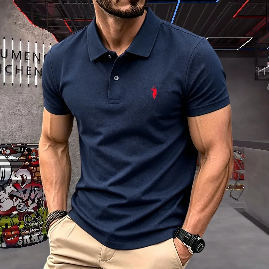 Classic Short-Sleeve Cotton Polo