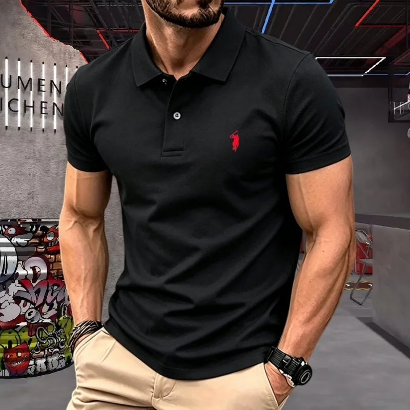 Classic Short-Sleeve Cotton Polo