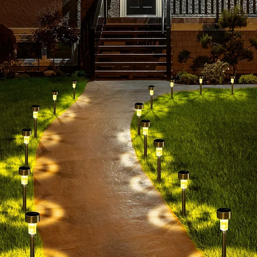 Solar LED Landscape Pathway Lights – Waterproof Outdoor Garden Lights (20 Pack)