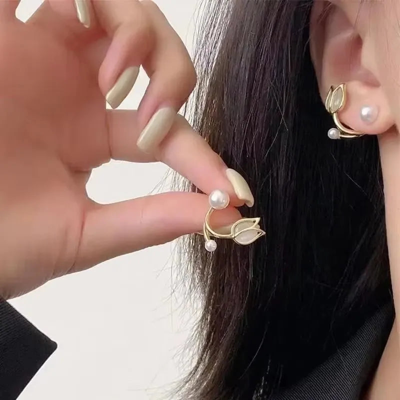 2026 Trending Luxury Crystal Cross Stud Earrings