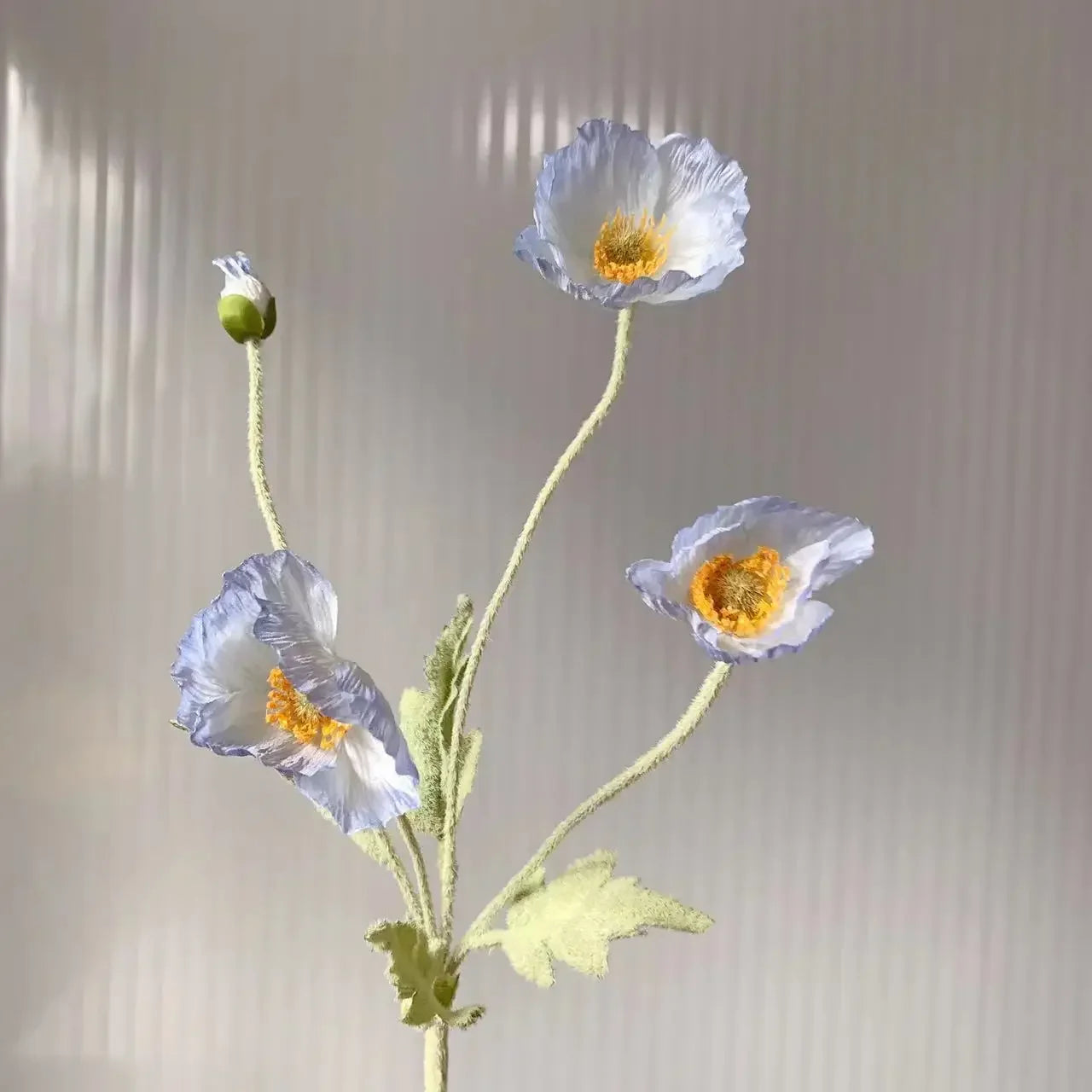 Artificial Flowers Fake Poppy Silk Flowers