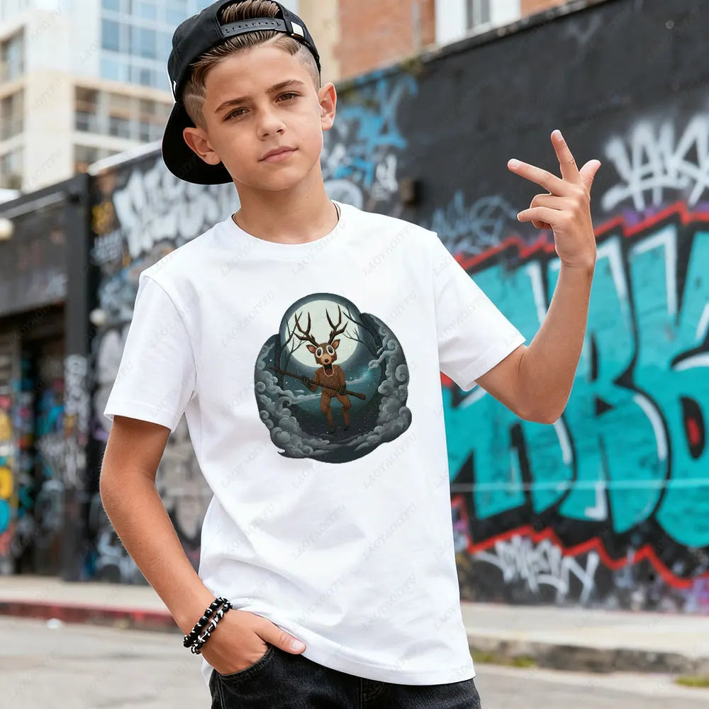 Cozy Summer Cartoon t-shirts