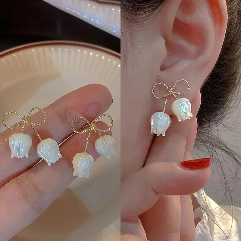 2026 Trending Luxury Crystal Cross Stud Earrings