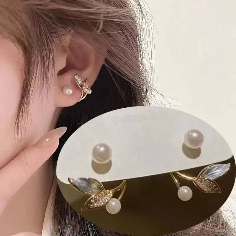 2026 Trending Luxury Crystal Cross Stud Earrings