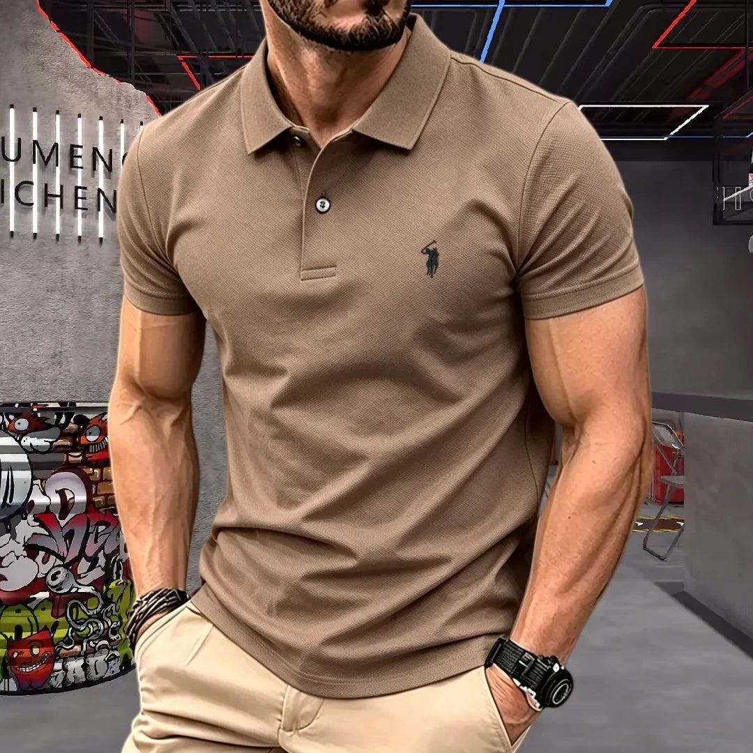 Classic Short-Sleeve Cotton Polo