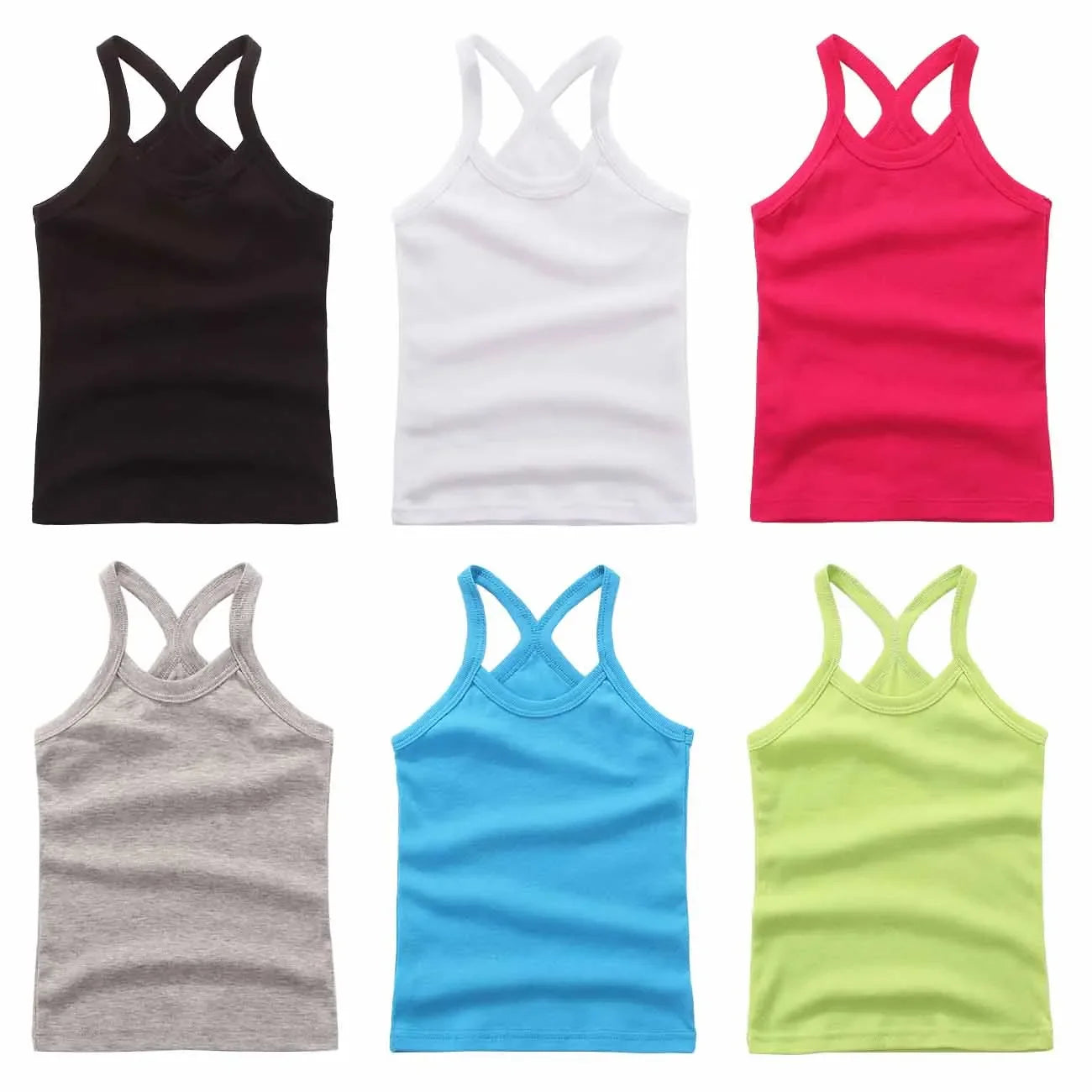 Summer Cotton Girls Vest