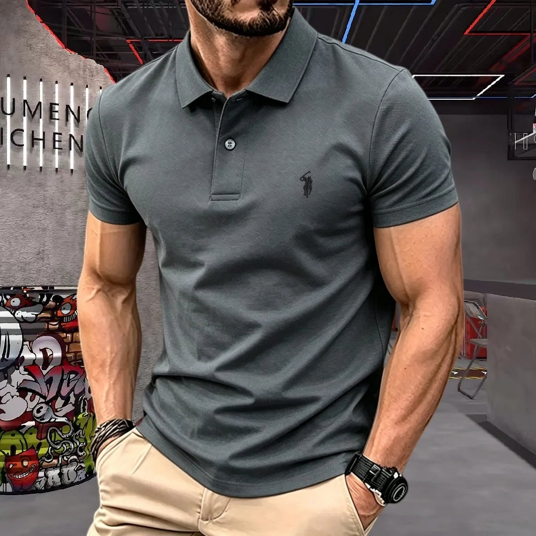 Classic Short-Sleeve Cotton Polo