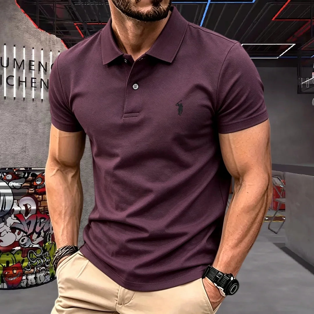 Classic Short-Sleeve Cotton Polo