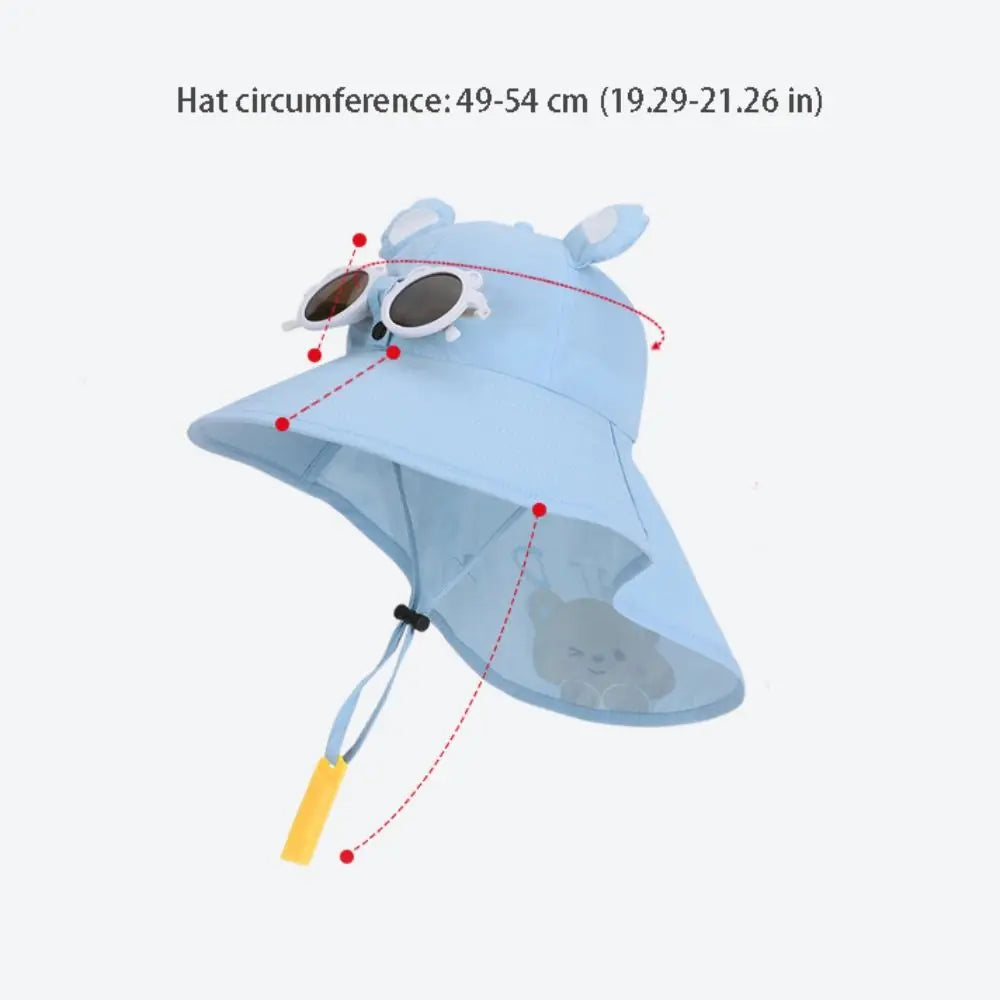 Big Brim Children's Sun Protection Hat