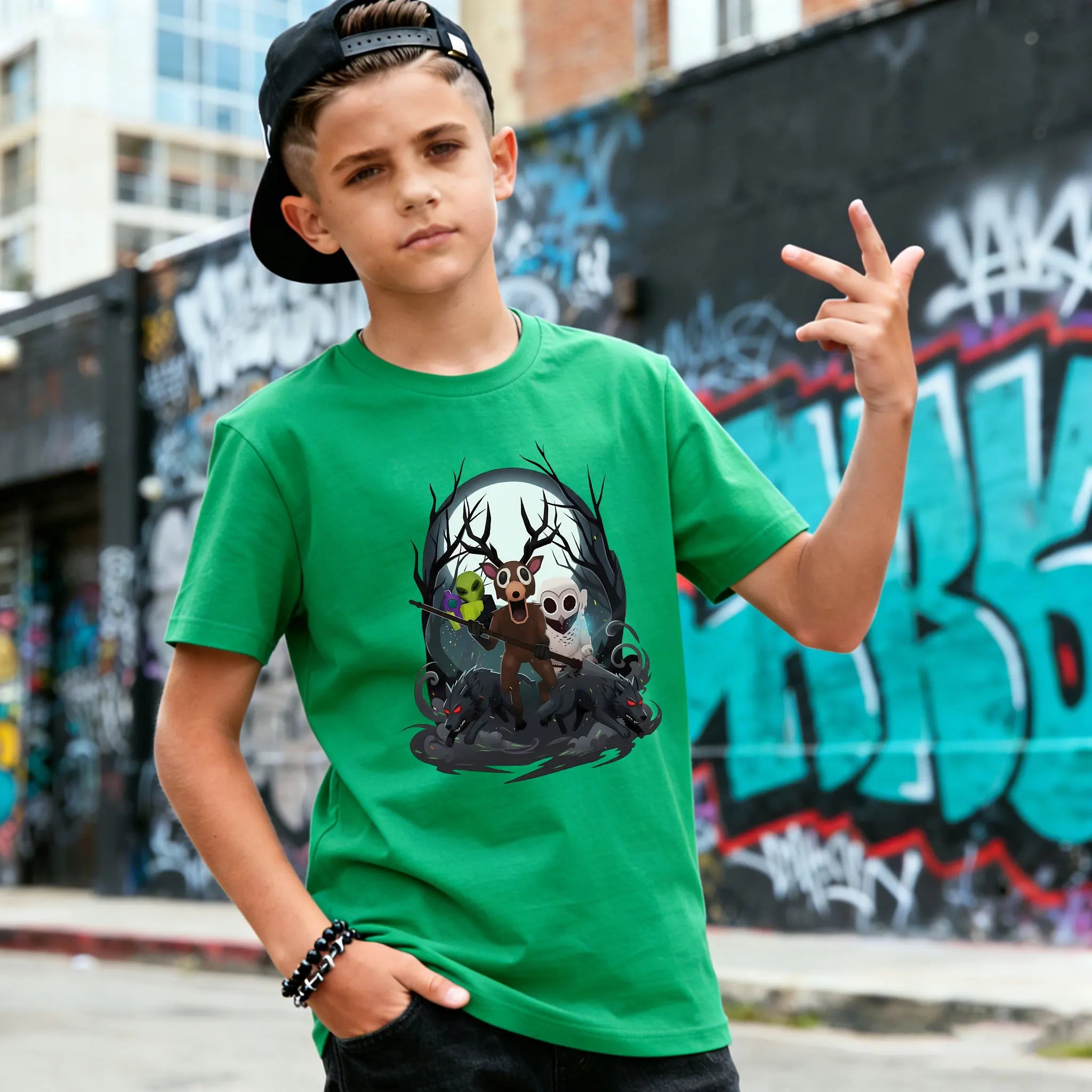 Cozy Summer Cartoon t-shirts