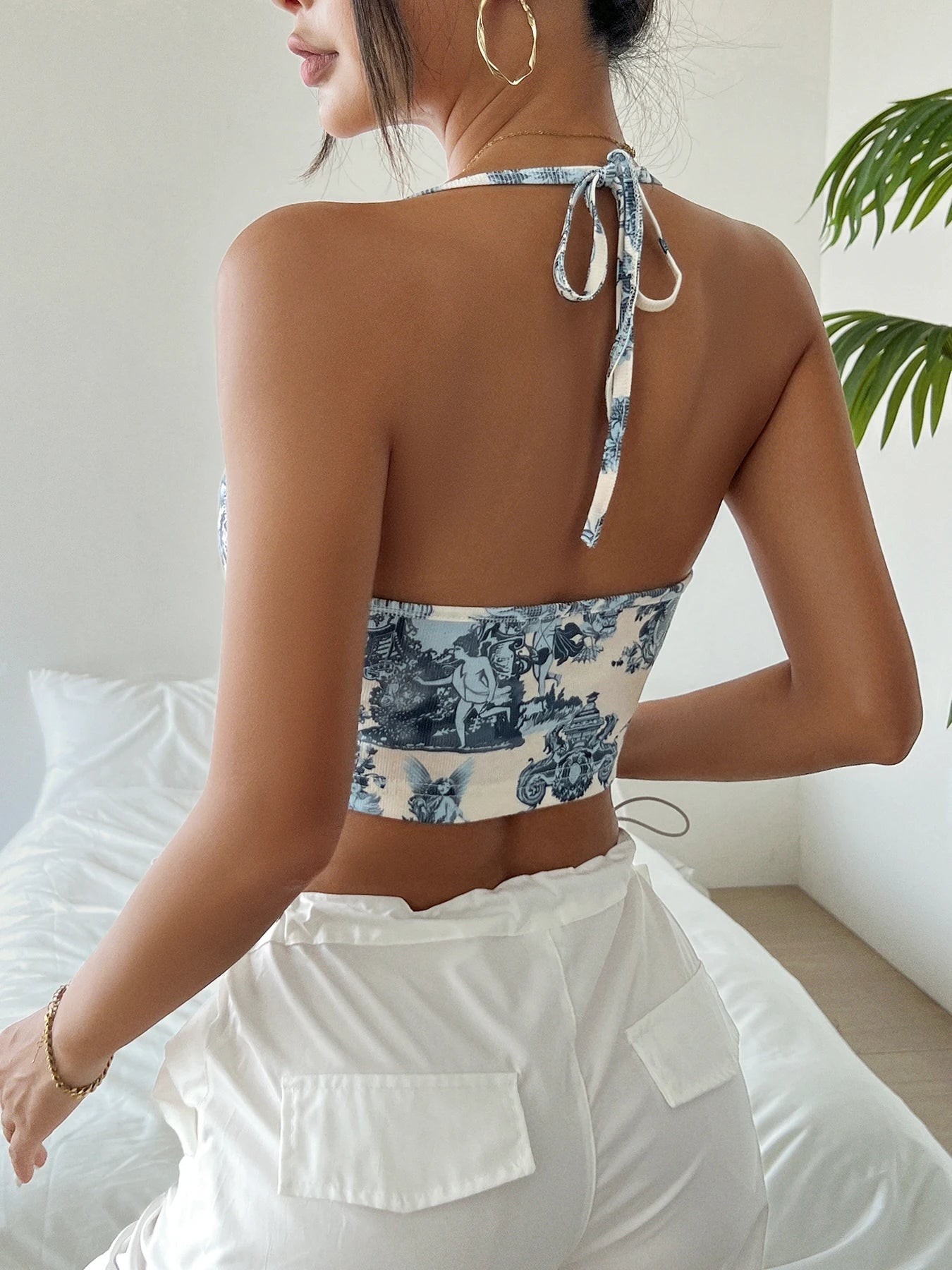 Women Summer Camisole Crop Tops