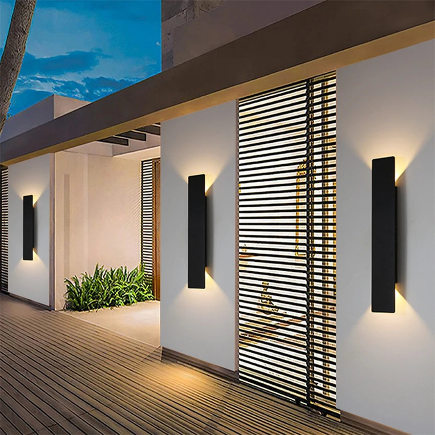 Outdoor Waterproof Modern Wall Lamp