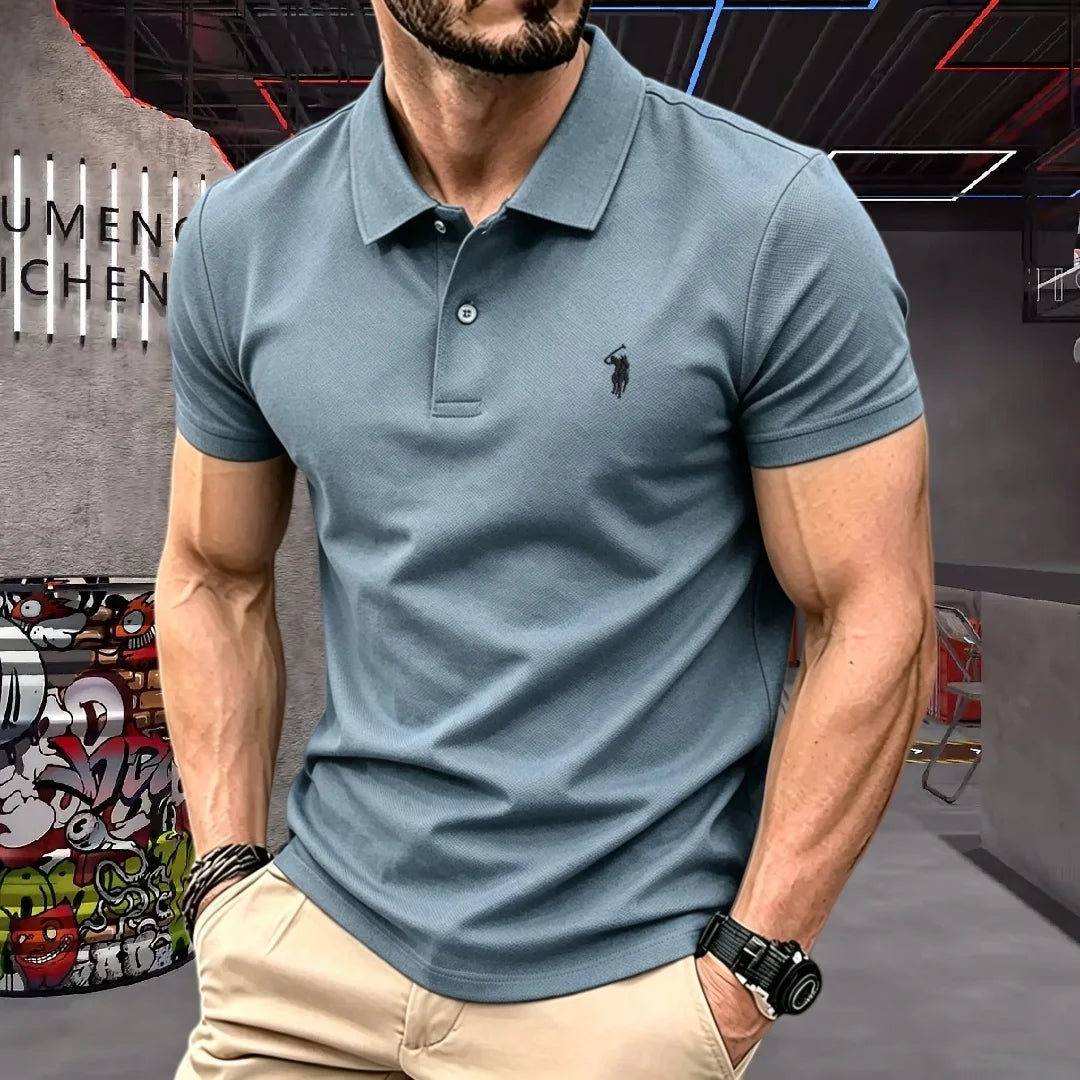 Classic Short-Sleeve Cotton Polo