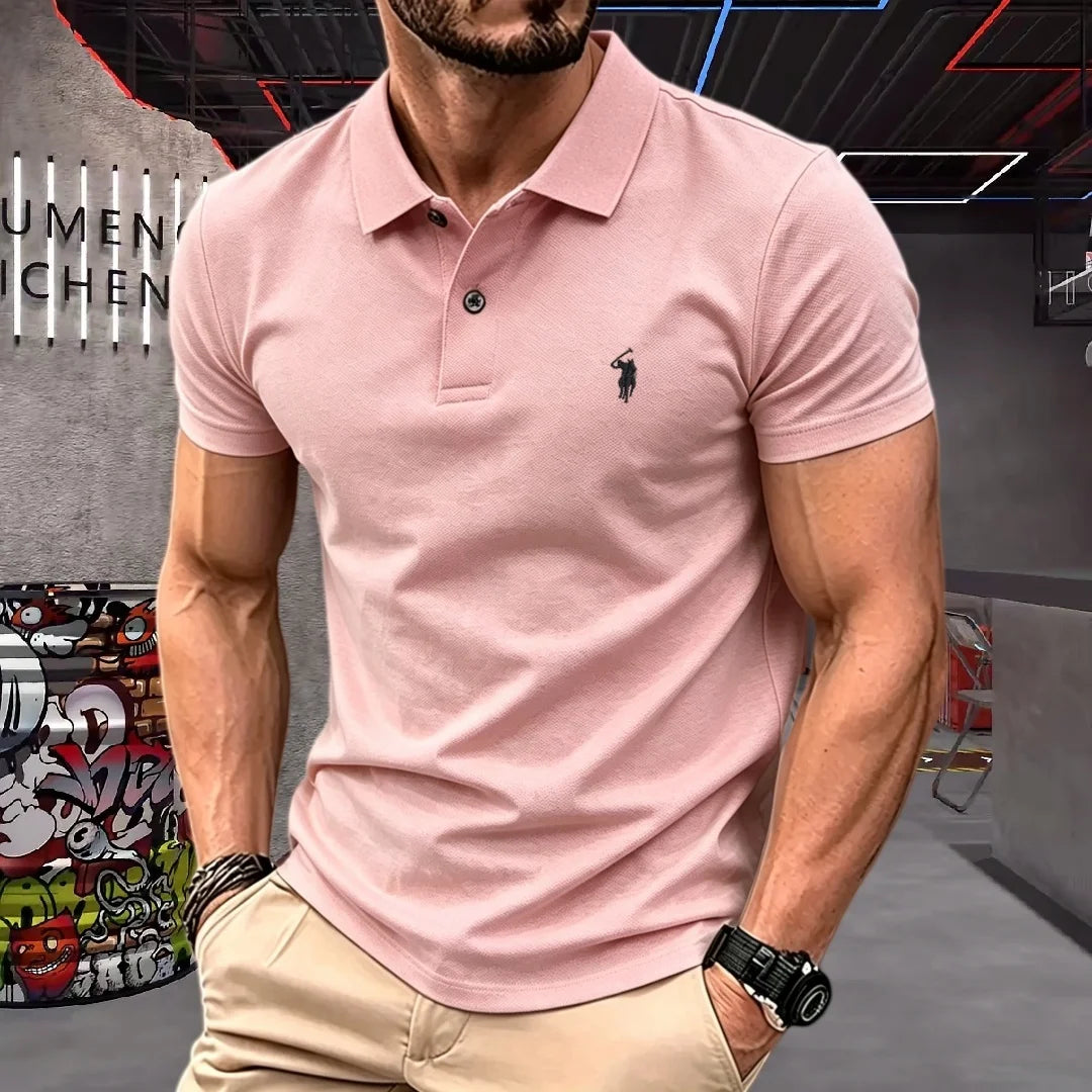 Classic Short-Sleeve Cotton Polo