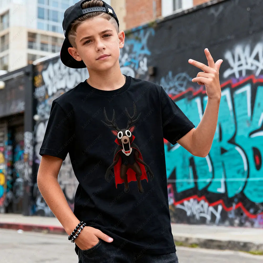 Cozy Summer Cartoon t-shirts