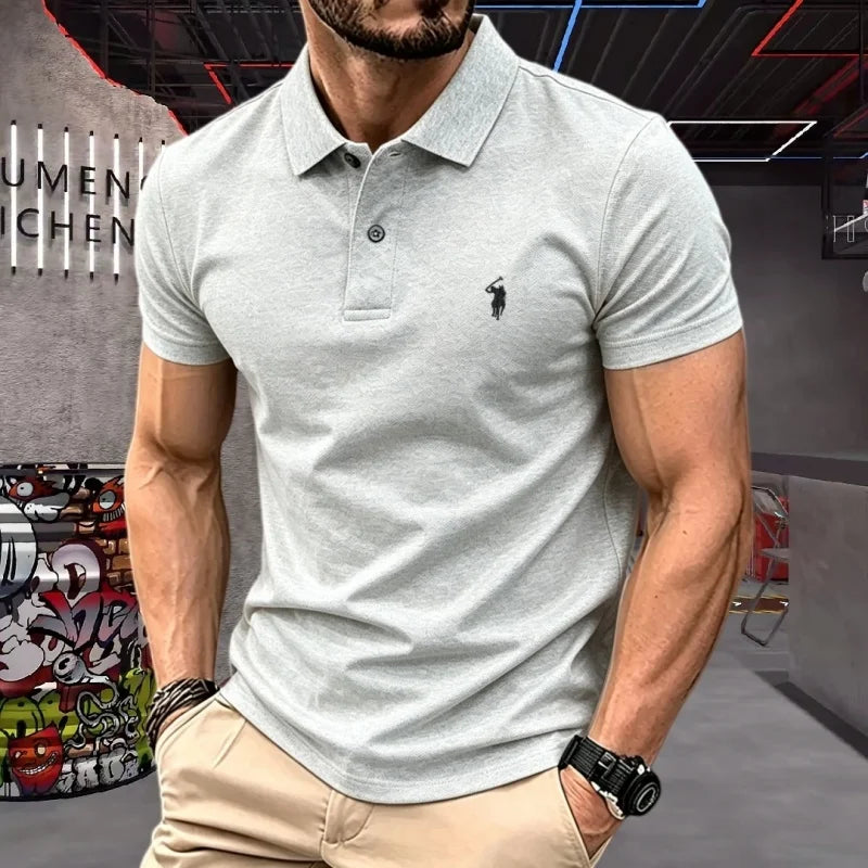 Classic Short-Sleeve Cotton Polo