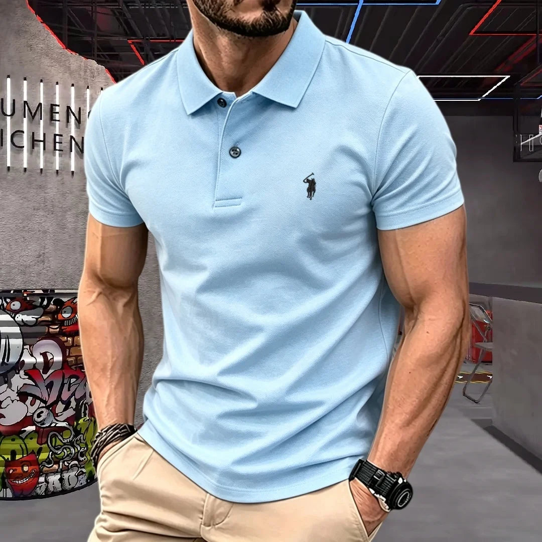 Classic Short-Sleeve Cotton Polo