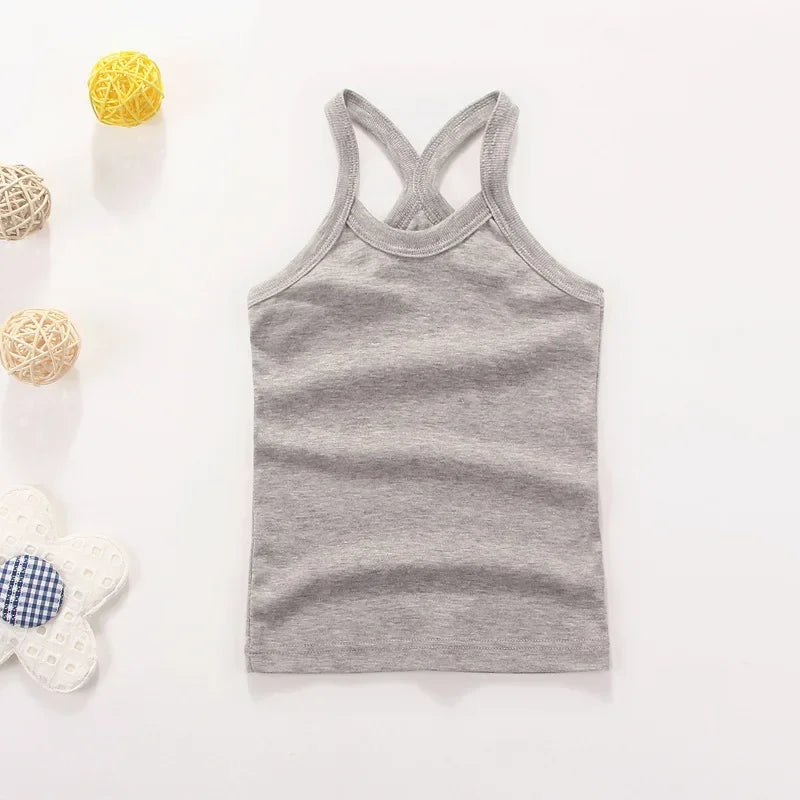 Summer Cotton Girls Vest