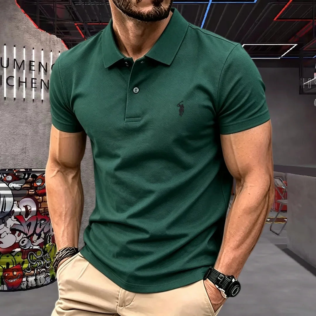 Classic Short-Sleeve Cotton Polo