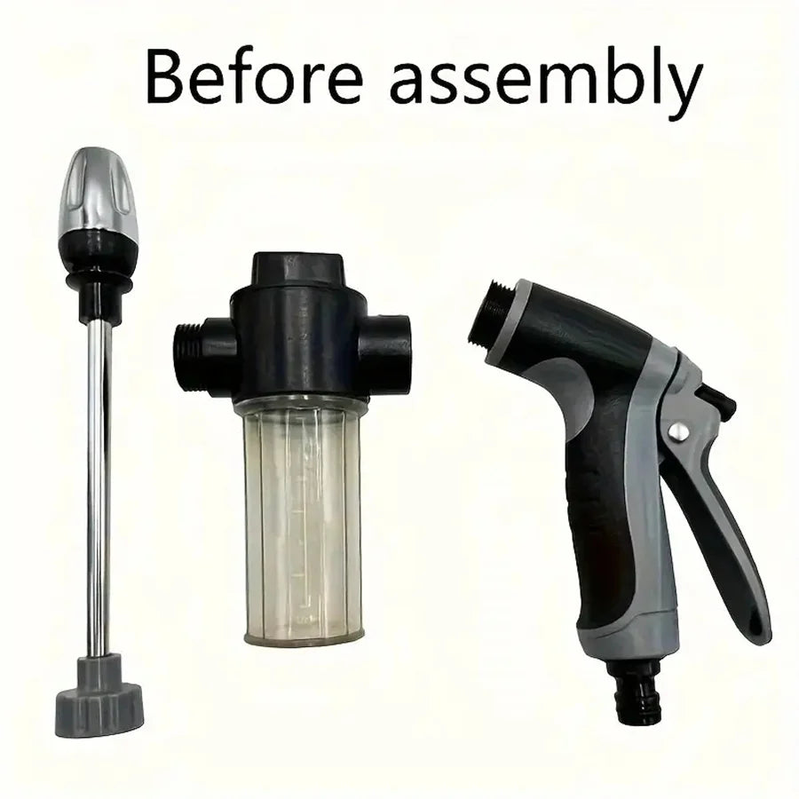 Portable High-Pressure Car Wash Gun