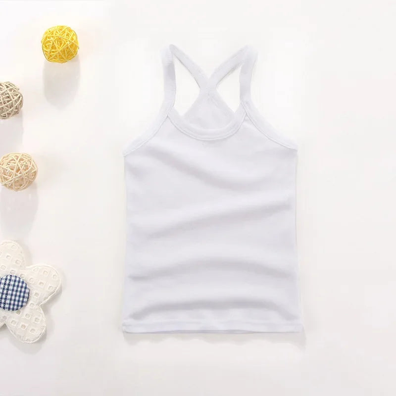 Summer Cotton Girls Vest